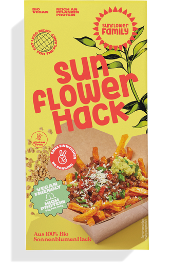 Bio Sonnenblumen Hack als Fleischersatz MHD 11/23 <br><span style="color:#8CC437">Gib Lebensmitteln eine Chance</span>