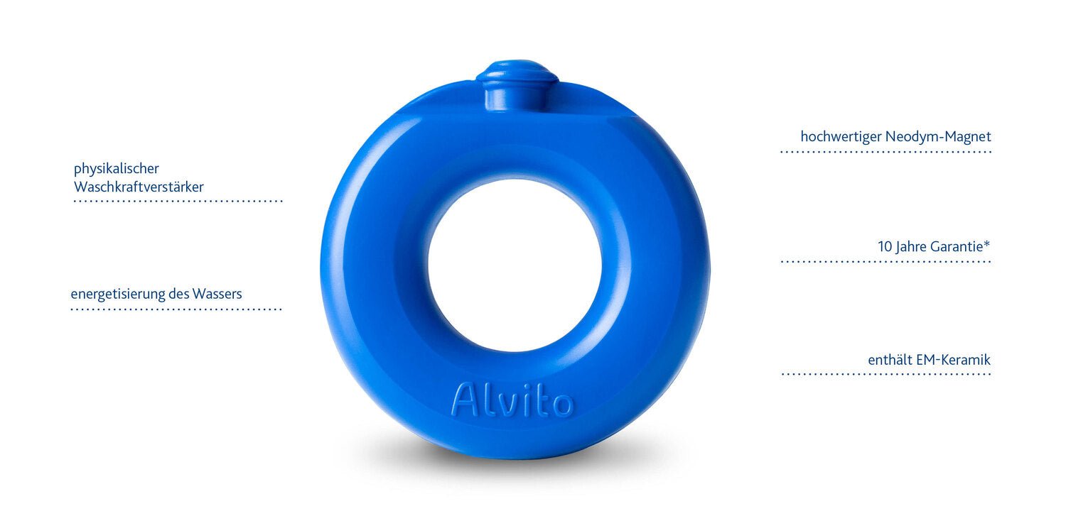 AlvitoRing StartSet - AlvitoRing, 2 Messlöffel und SpülFibel - Fitmacher aus der Natur