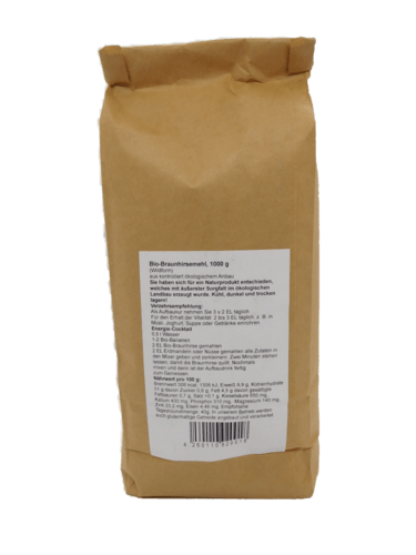 Bio Braunhirseflocken 500g / 1000g - Fitmacher aus der Natur