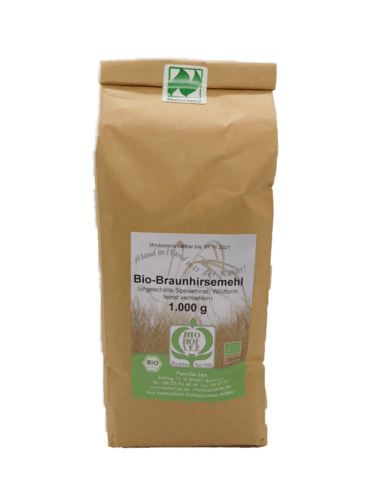Bio Braunhirsemehl 1000g / 5000g - Fitmacher aus der Natur