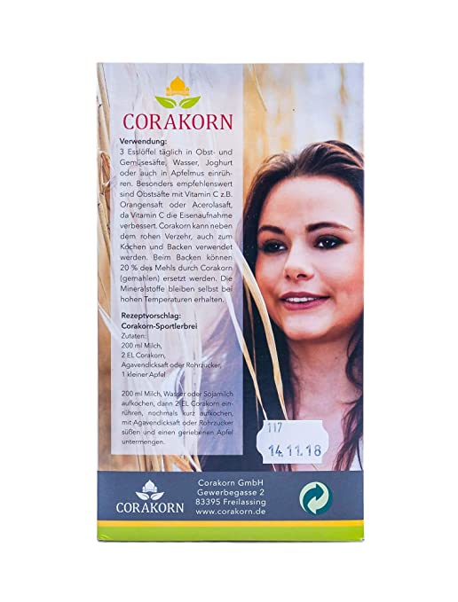 Bio Corakornmehl "Fingerhirse" 1000g - Fitmacher aus der Natur