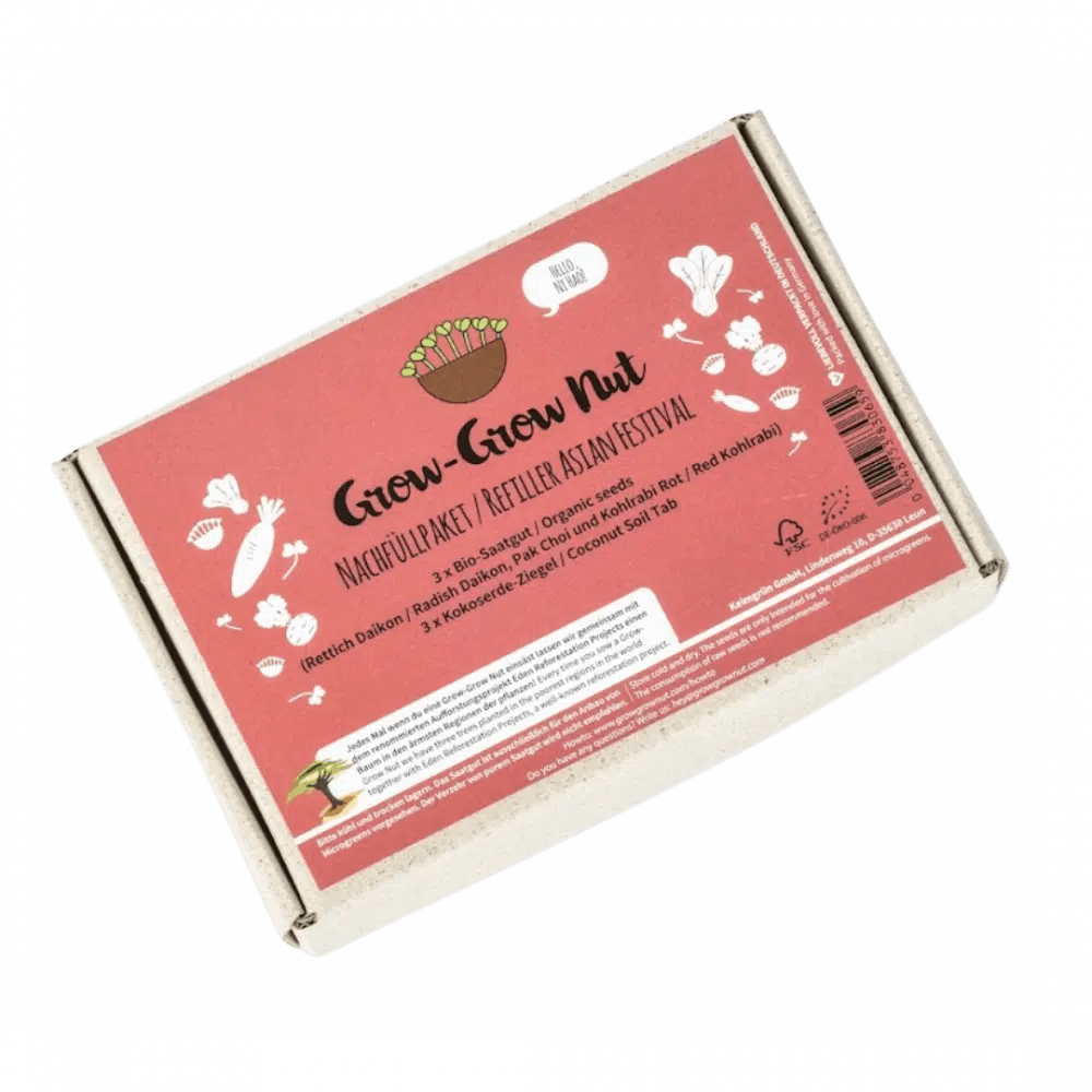 Grow - Grow Nut Nachfüllpaket “Asian Festival” - Fitmacher aus der Natur