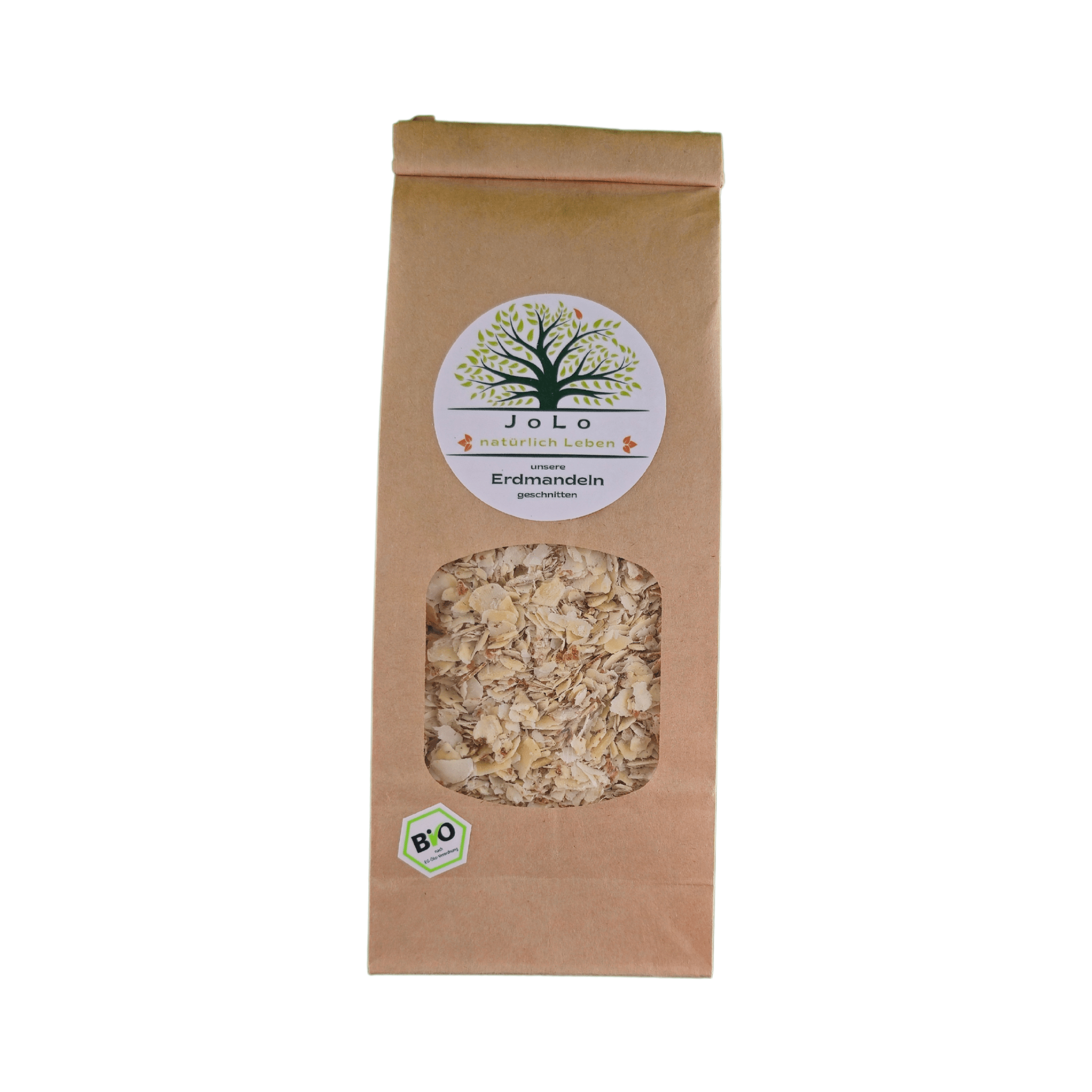 JoLo - Bio Erdmandeln - gehobelt - geschnitten - Fitmacher aus der Natur