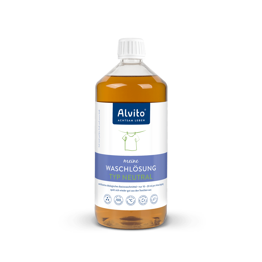 WaschSystem Startset Orange oder Neutral mit WaschRing, WaschLösung 1,0 Liter Typ Orange und Zubehör - Fitmacher aus der Natur