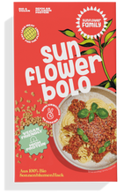 Bio SonnenblumenHack - „Bolognese“ als Fleischersatz MHD 12/23 <br><span style="color:#8CC437">Gib Lebensmitteln eine Chance</span>