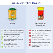 Chi Tea 180g MHD 01/04 MHD 11/23 <br><span style="color:#8CC437">Gib Lebensmitteln eine Chance</span>