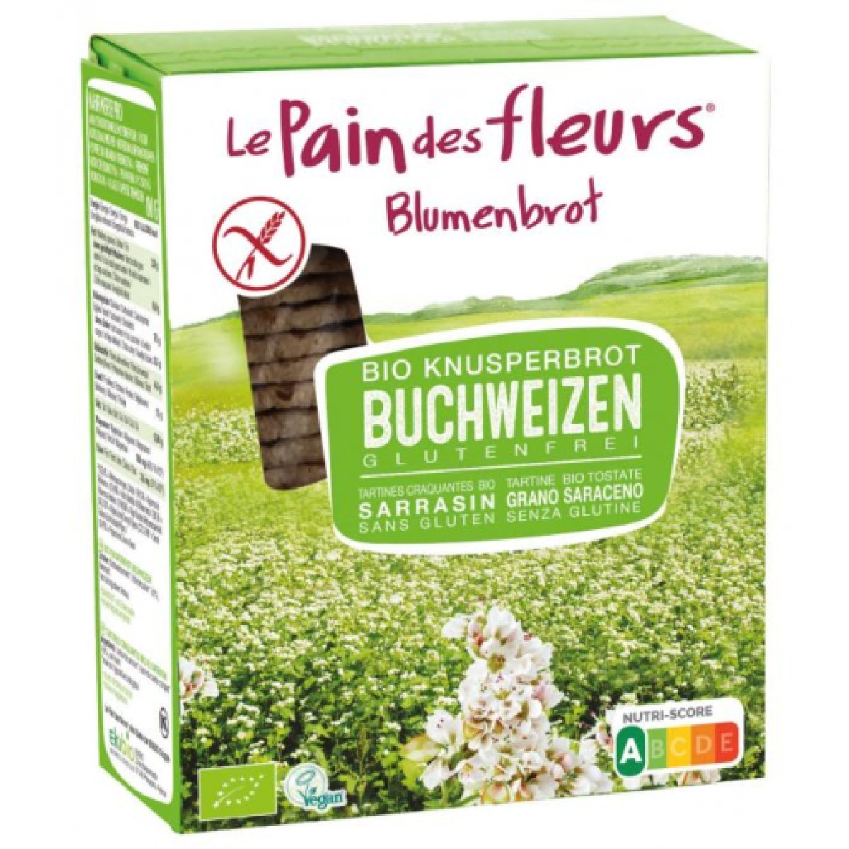 Bio Buchweizen Knäckebrot 150g - Fitmacher aus der Natur