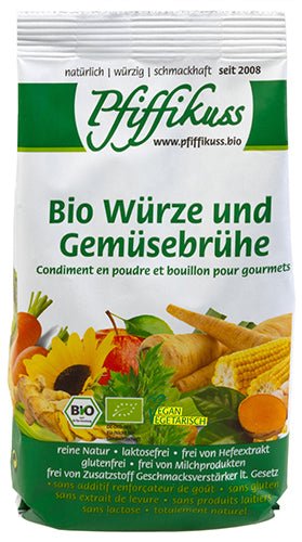 Bio Gourmet - Streuwürze „Pfiffikuss“ - Fitmacher aus der Natur