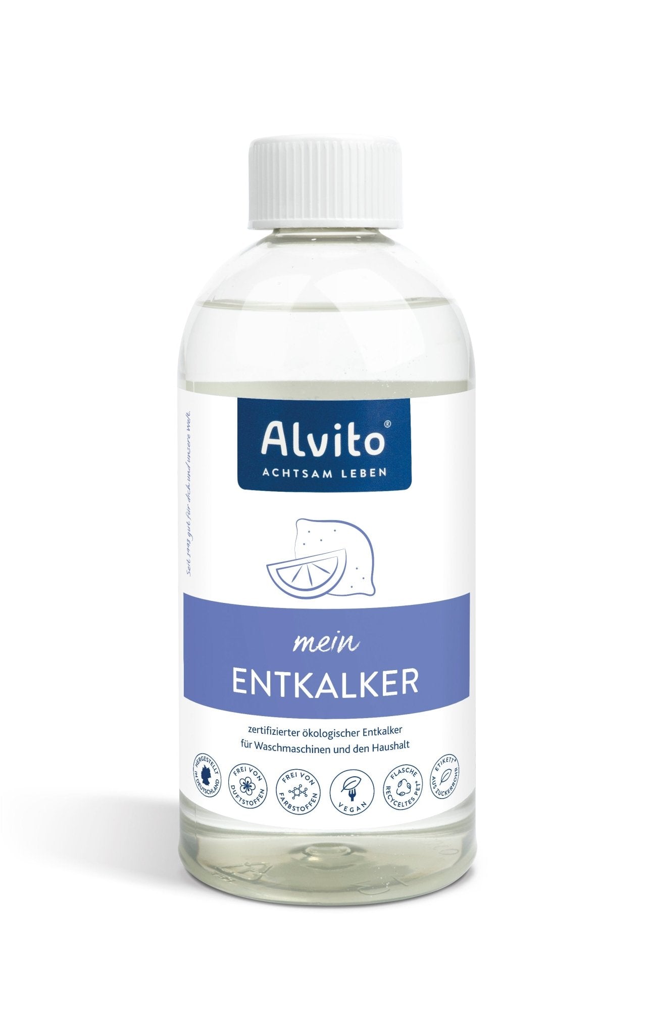 Entkalker 500 ml Flasche ökologisches Reinigungsmittel zertifiziert durch Ecocert - Fitmacher aus der Natur