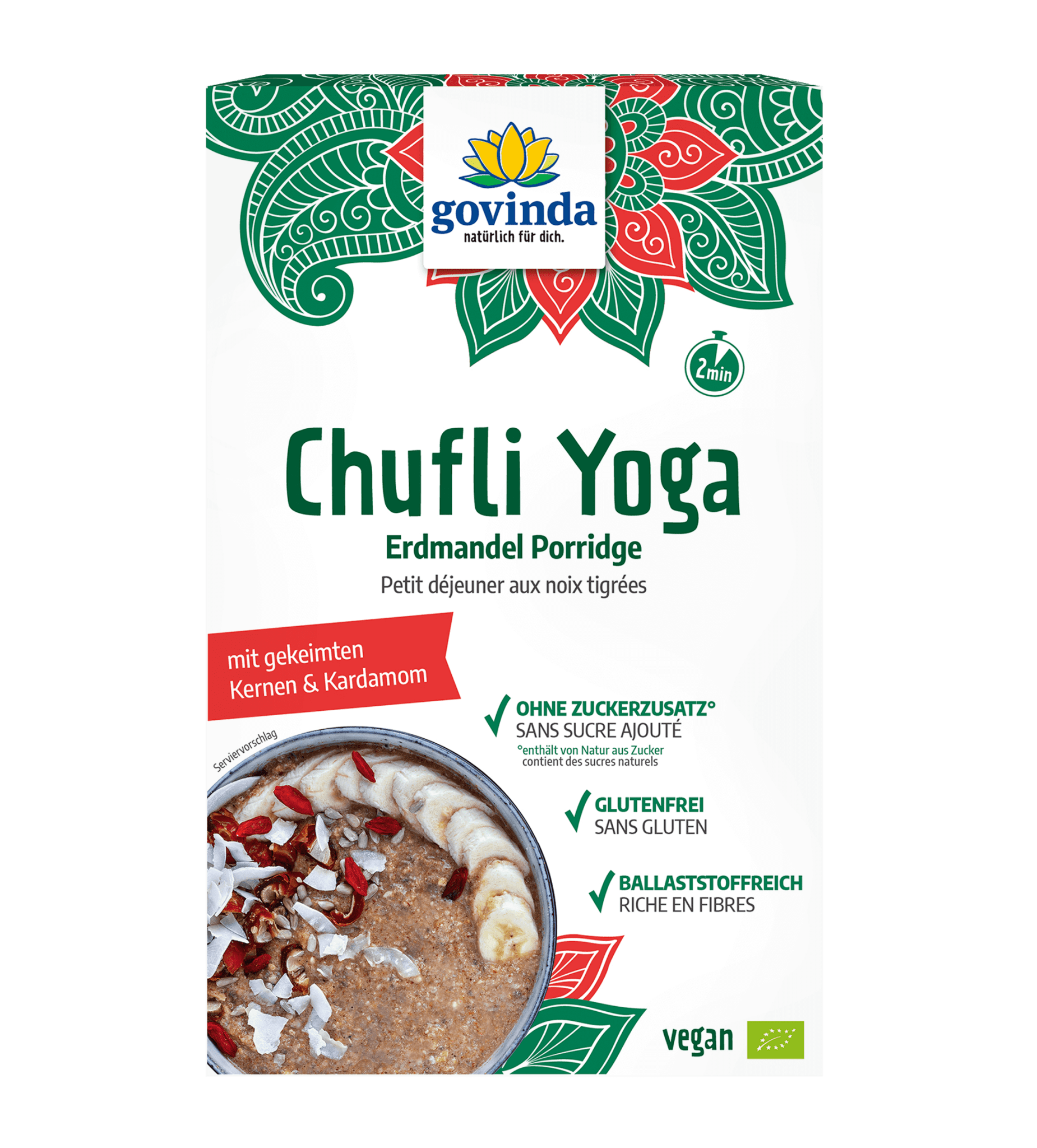 Erdmandel - Chufli Yoga Ayurveda Bowl 500 g - Fitmacher aus der Natur