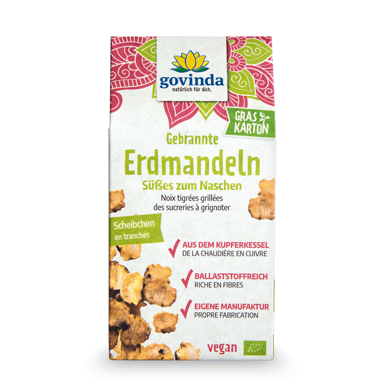 Gebrannte Erdmandeln 100 g - Fitmacher aus der Natur