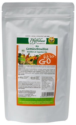 Gemüsebouillon Bio to go „Pfiffikuss“ - Fitmacher aus der Natur