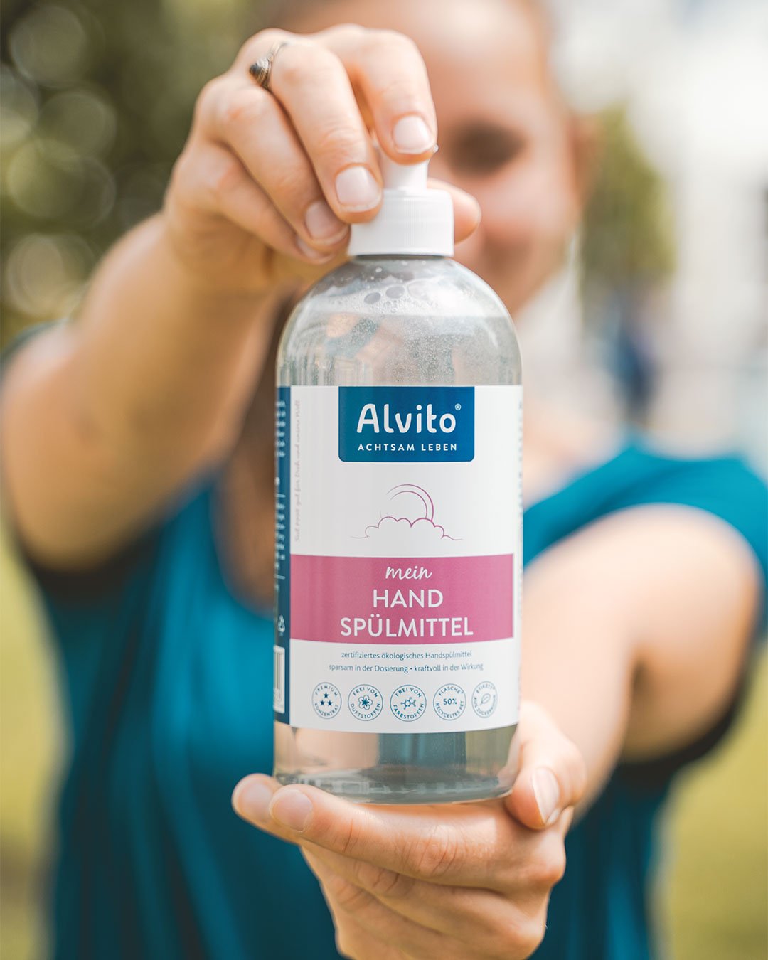 HandSpülmittel 500 ml ökologisches Spülmittel zertifiziert durch Ecocert - Fitmacher aus der Natur