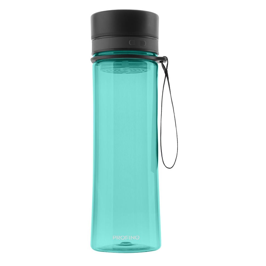 Infuze Trinkflasche aus Tritan mit Deckel 600 ml - Fitmacher aus der Natur