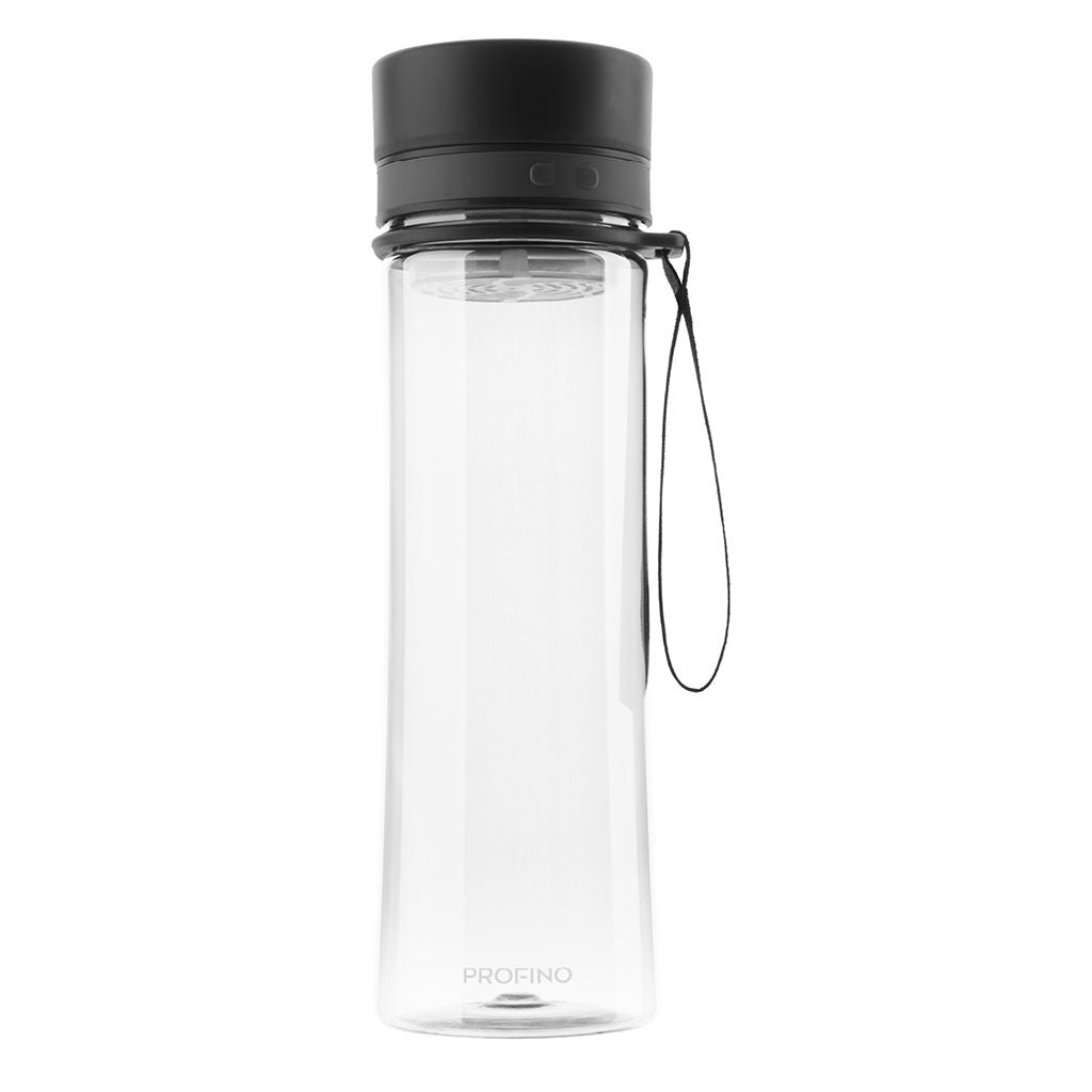 Infuze Trinkflasche aus Tritan mit Deckel 600 ml - Fitmacher aus der Natur