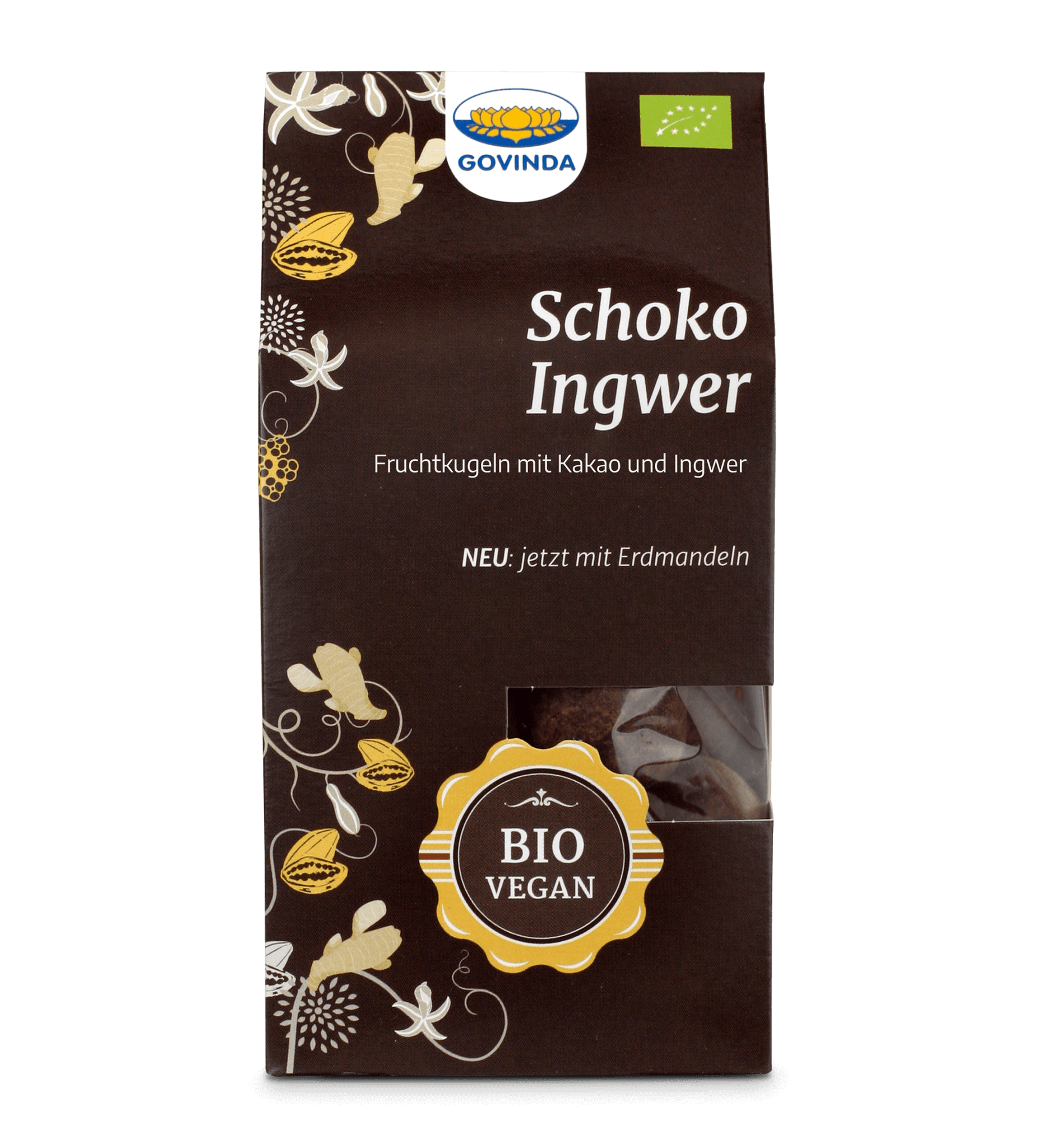 Schoko Ingwer Kugeln 120 g - Fitmacher aus der Natur