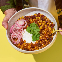 Bio SonnenblumenHack - „Chili sin Carne“ als Fleischersatz
