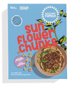 Bio SonnenblumenHack - „Chunks“ als Fleischersatz
